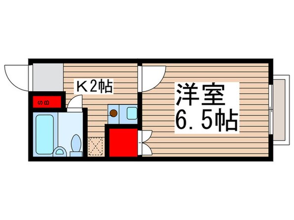 志村ハイツの物件間取画像